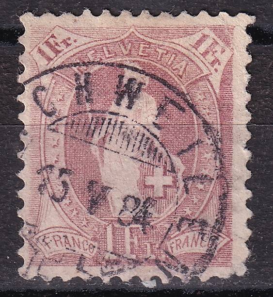 Швейцария - кат. Mich. №63D