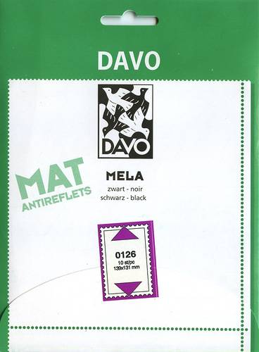 Клеммташе DAVO чёрные 139 х 131 мм (уп 10 шт) для блоков (М0126(2))