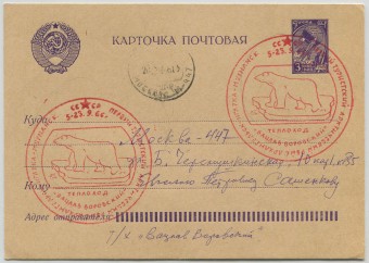 (Bear_004) Медведи. Теплоход
