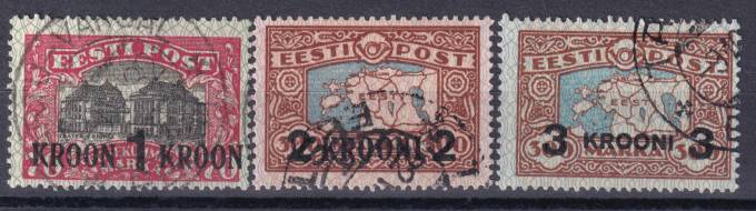 Эстония - кат. №87-89