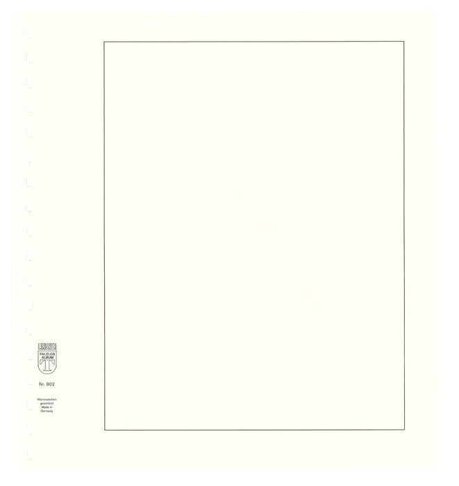 Листы " BLANKO PERMAPHIL®" белый картон в чёрной рамке 10шт. (802)