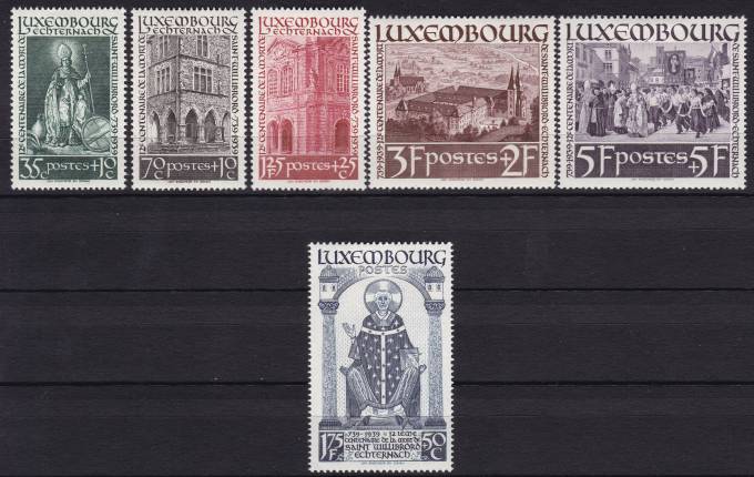 Люксембург. Каталог №309-314