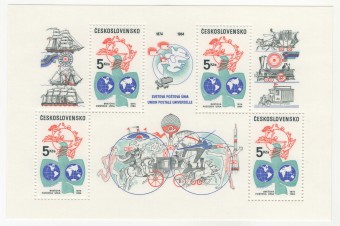 Чехословакия - кат. №BL58