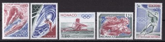 Монако - кат. №1225-1229