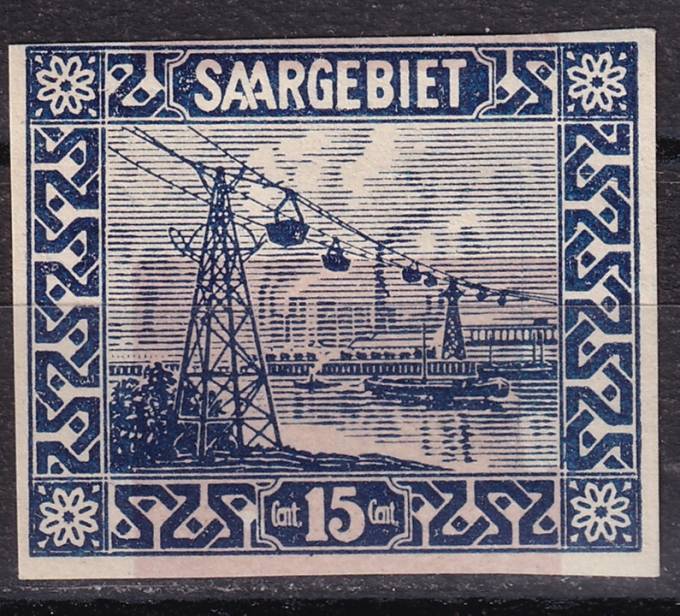 Германия - Саар - кат. №87P1