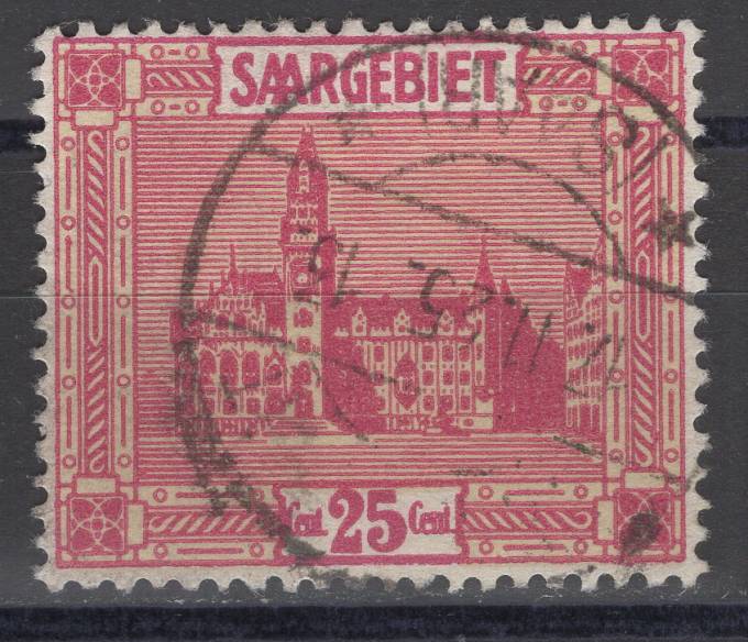 Германия - Саар - кат. №100
