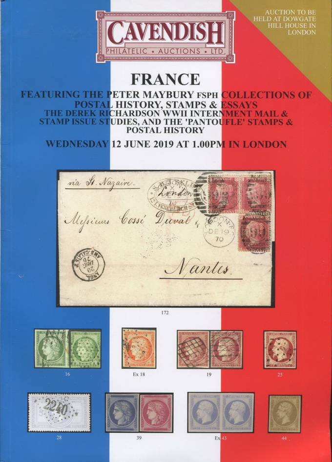Cavendish - каталог аукциона - Франция