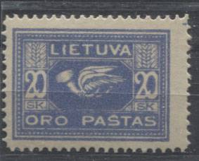 (StampLietuvos_102Y(1) Кат. №102Y **