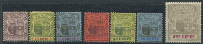 (Kolony_Mauritius_165-175(1) Каталог №165-175 *, неполная серия