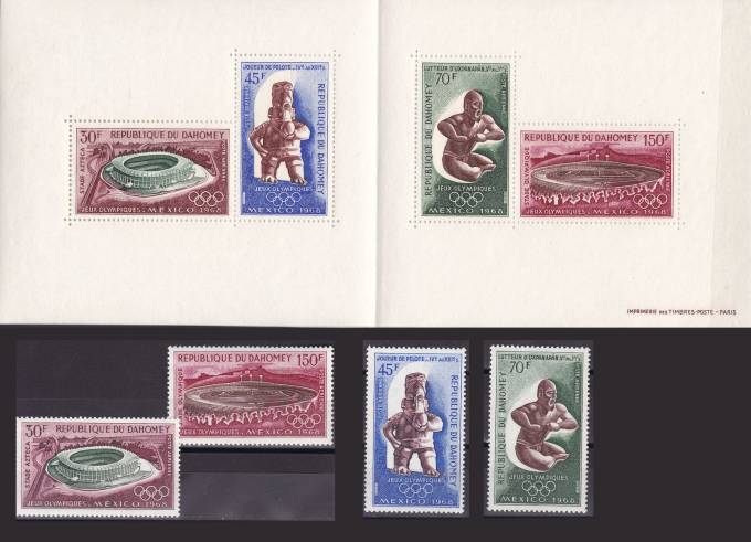 Серия - Олимпиада 1968 г. В  Мехико 2