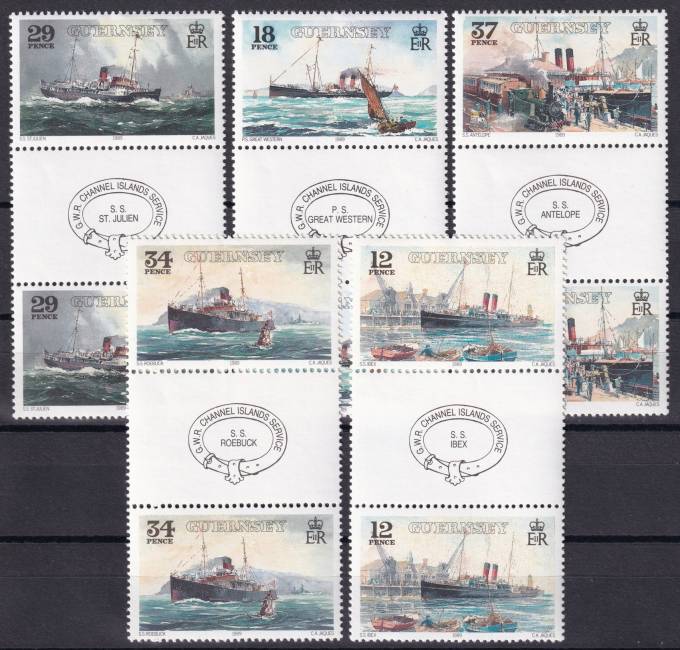 Гернси - кат. №460-464