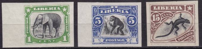 Серия - Символы Либерии 1906