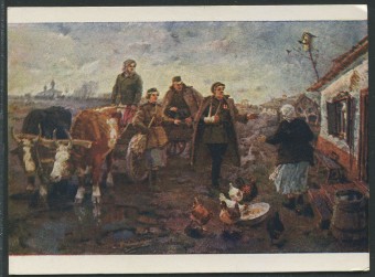 (KartWar-079(1) Открытка Война. Возвращение
