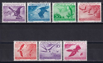 Лихтенштейн - кат. №173-179
