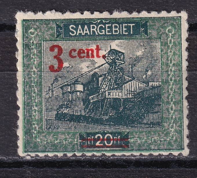 Германия - Саар - кат. №70A