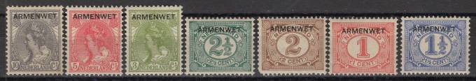 Нидерланды - кат. Mich. №D1-D2,D4-D8