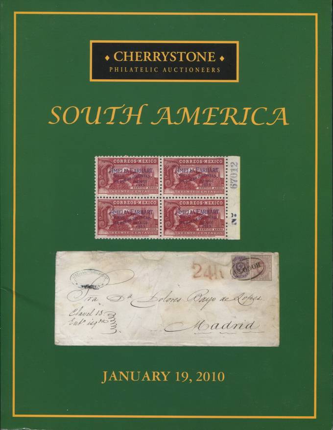 Cherrystone - каталог аукциона -19 января 2010 - Южная Америка