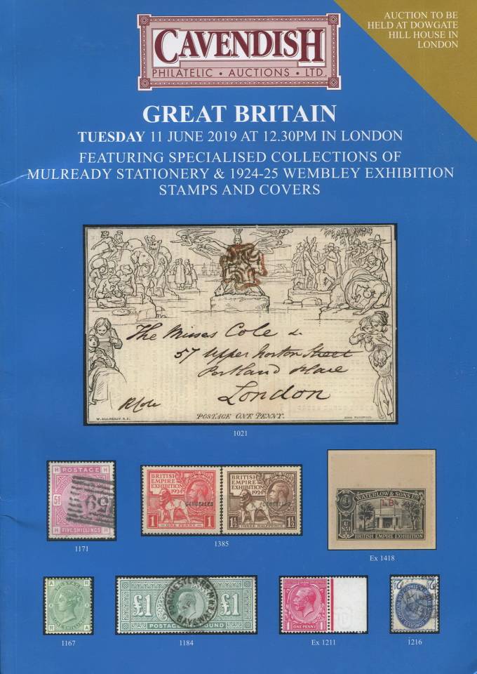 Cavendish - каталог аукциона - Великобритания