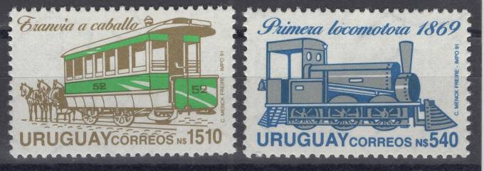 Уругвай - кат. №1908-1909