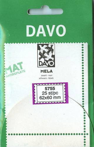 Клеммташе DAVO чёрные 62 х 60 мм (уп 25 шт) (М5755(2))