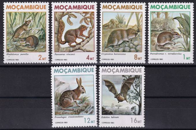 Мозамбик - кат. №943-948