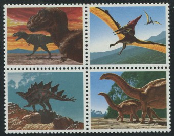 (Dinozavr_nabor_060(1) Набор марок Динозавры. 