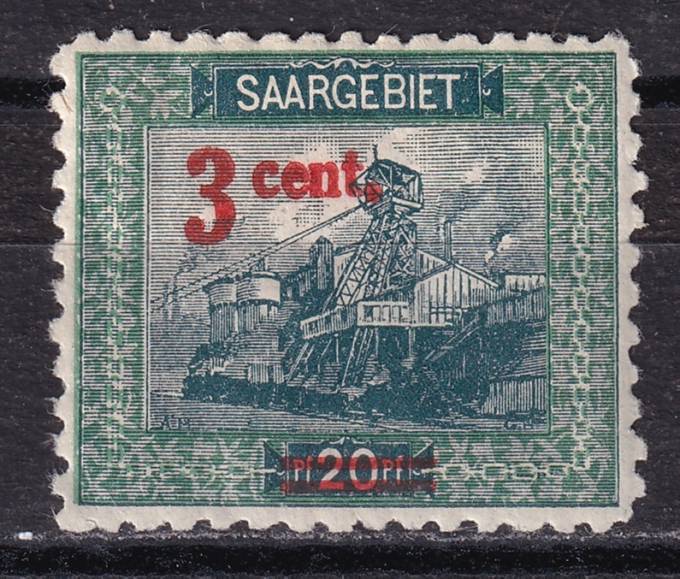 Германия - Саар - кат. №70B