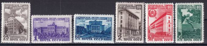 СССР - кат. Заг. №1449-1454
