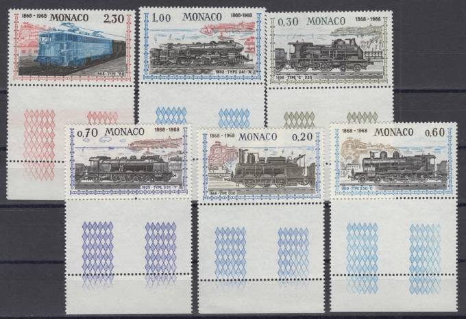Монако - кат. №896-901