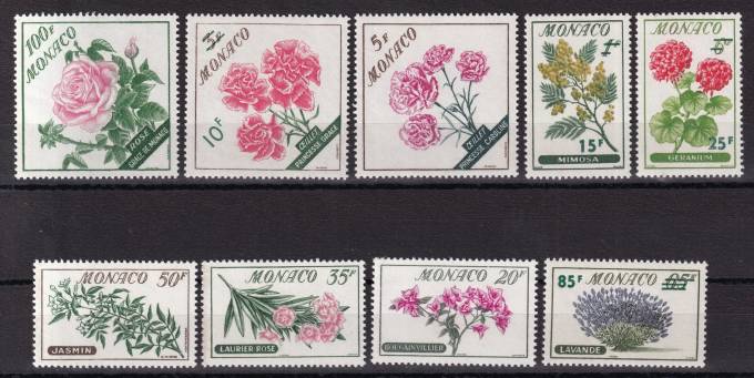 Монако - кат. №609-617