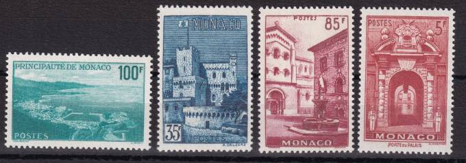 Монако - кат. №618-621