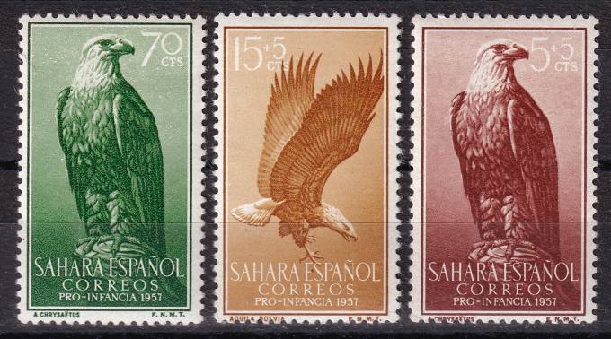 Испанская Сахара - кат. №170-172