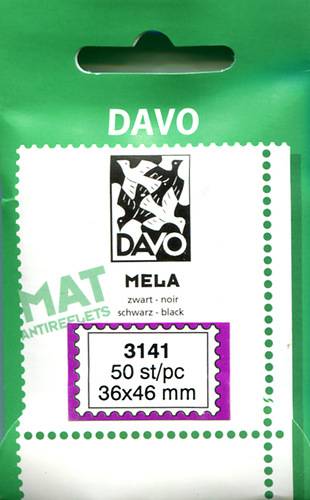 Клеммташе DAVO чёрные 36 х 46 мм (уп 50 шт) (М3141(1))