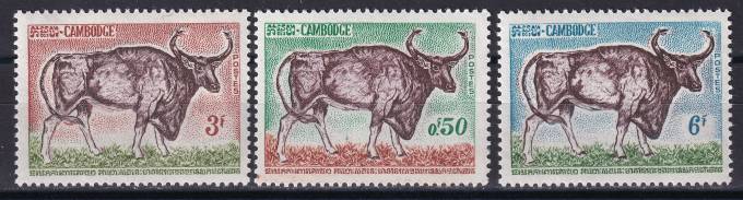 Камбоджа - кат. №163-165