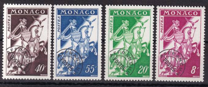 Монако - кат. №625-628