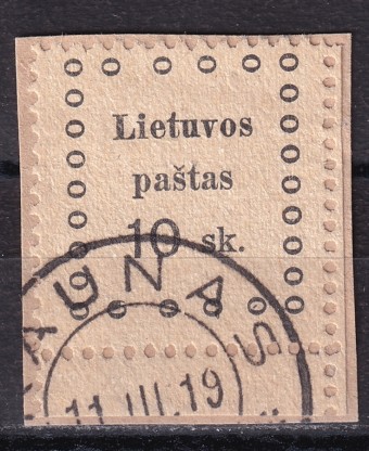 Литва - кат. №13