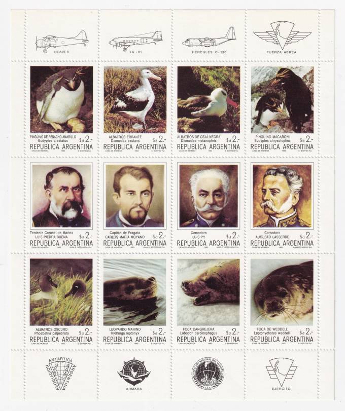 Аргентина - кат. №1666-1677KB