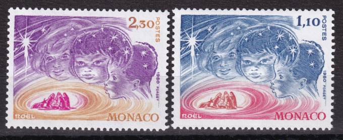 Монако - кат. №1244-1245