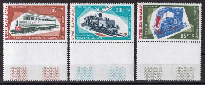 Мадагаскар - кат. №713-715