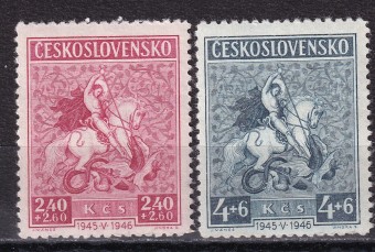 Чехословакия - кат. №490-491