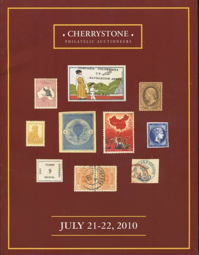Cherrystone - каталог аукциона -21-22 июля 2010 - Марки и ПО всего мира