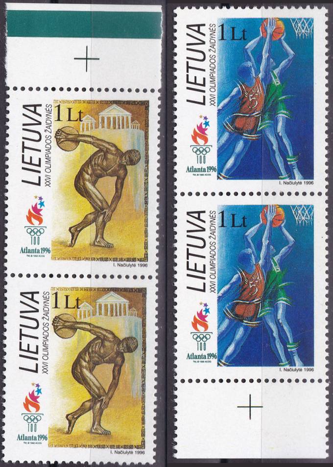Серия - Олимпиада 1996 г. В  Атланте