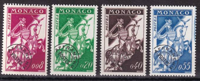 Монако - кат. №661-664