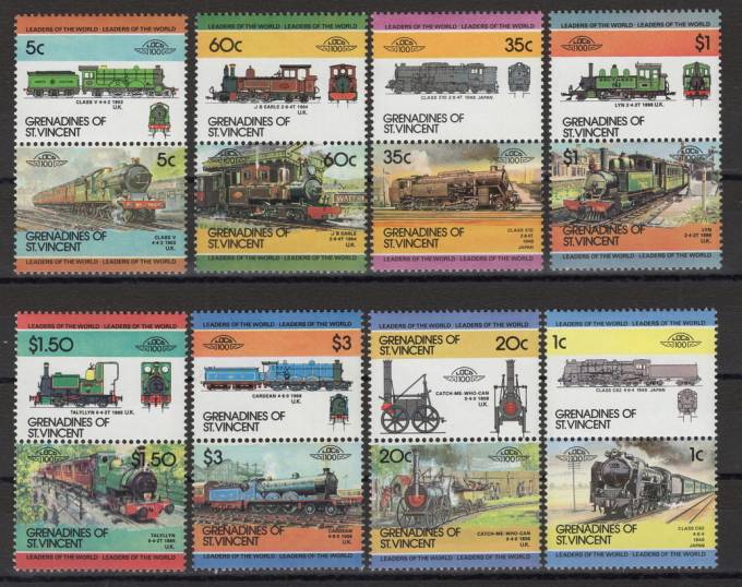 Острова Сент-Винсент и Гренадины - кат. №324-339