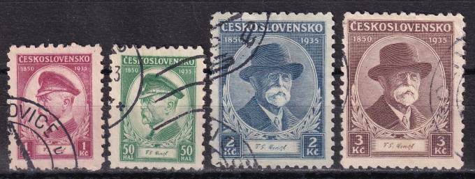 Чехословакия - кат. №332-335