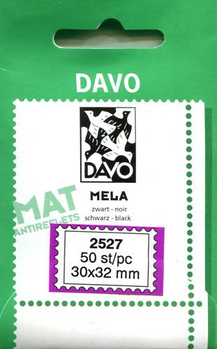 Клеммташе DAVO чёрные 30 х 32 мм (уп 50 шт) (М2527(1))