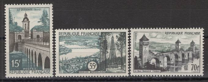 Франция - кат. №1145-1147