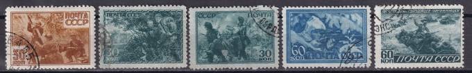 СССР - кат. Заг. №756-760