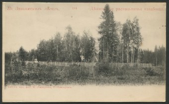 В Заволжских лесах - Дьяновское раскольничье кладбище