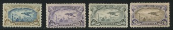   Авиация Мексика Кат. №D172-175